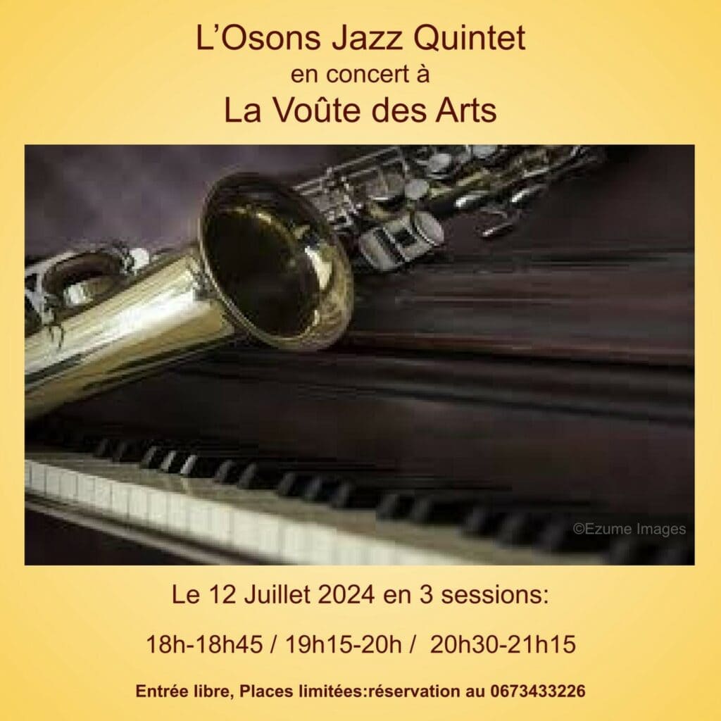 Concert Osons Jazz Quintet