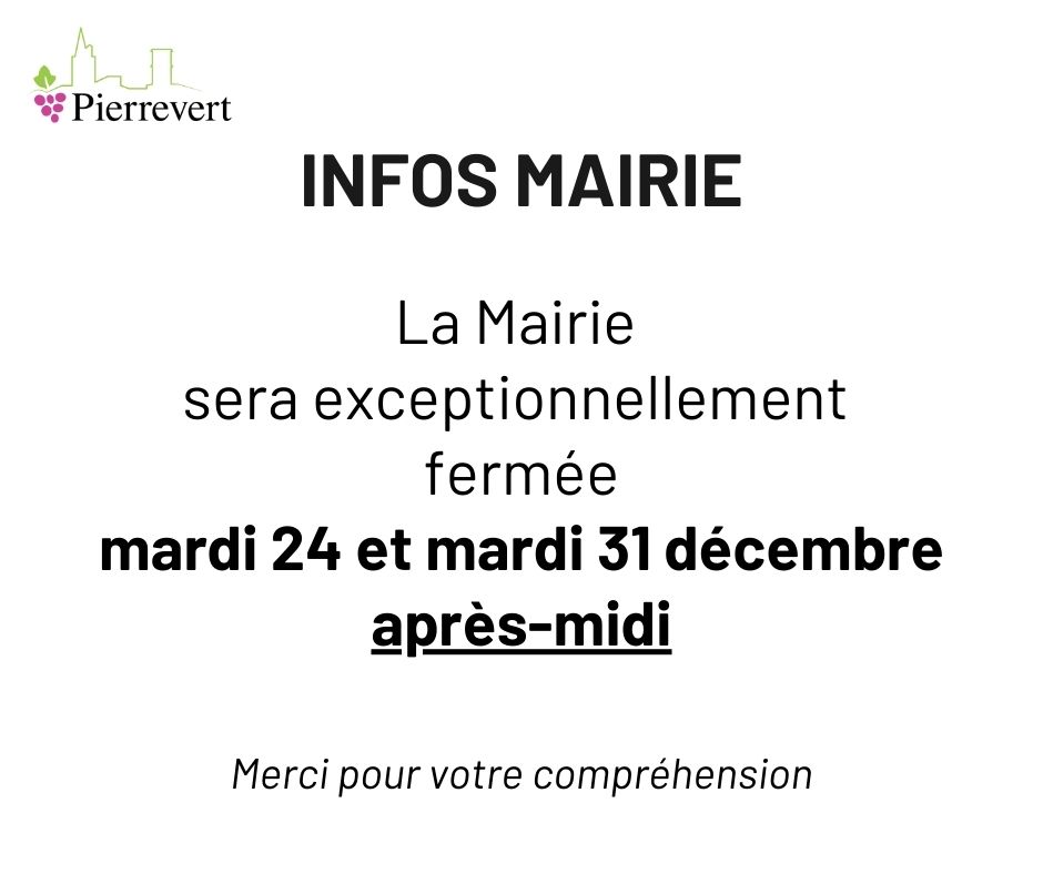 Infos Mairie